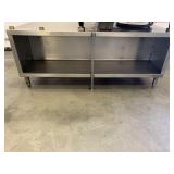 Stainless Steel 72in Equipment Table