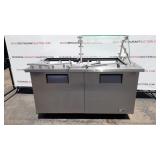 True 60in Refrigerated Salad Bar W/ Sneeze Guard