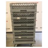 7 Compartment Glass Dishwashing Racks 7 Compartment Glass Dishwashing Racks