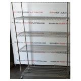 (1) Stainless Steel Kitchen Wire Storage Racks (1) Stainless Steel Kitchen Wire Storage Racks