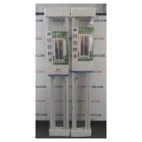 (2) retractable screen doors