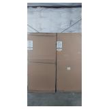 Steel Security Door. Double Door Panel