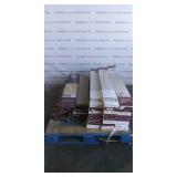 (8) boxes barrel wood light vinyl plank flooring