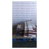 (8) boxes barrel wood light vinyl plank flooring