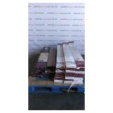 (8) boxes barrel wood light vinyl plank flooring