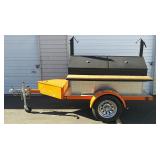 Portable Trailer Grill