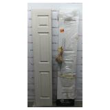 (2) folding closet style doors