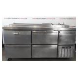 Continental 68" Refrigerated Prep Table