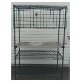 4 Shelf Metal Rack 4 Shelf Metal Rack