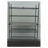 5 Shelf Metal Rack