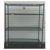 4 Shelf Metal Rack