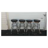 (4) bar stools (4) bar stools