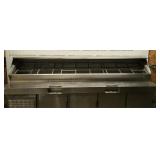 120" Refrigerated Pizza Prep Table 120" Refrigerated Pizza Prep Table