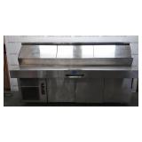 (3) door refrigerated Prep table (3) door refrigerated Prep table
