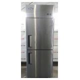 Atosa 2 Door Refrigerator On Casters Atosa 2 Door Refrigerator On Casters