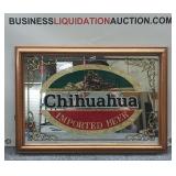 Chihuahua Beer Glass Etched Mirror/picture Chihuahua Beer Glass Etched Mirror/picture