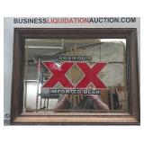 Dos Equis Beer Glass Etched Mirror/picture Dos Equis Beer Glass Etched Mirror/picture