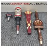 (4) Beer Tap Handles (4) Beer Tap Handles
