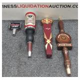 (4) Beer Tap Handles