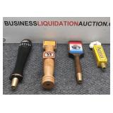(4) Beer Tap Handles (4) Beer Tap Handles