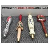 (4) Beer Tap Handles (4) Beer Tap Handles