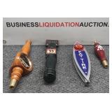 (4) Beer Tap Handles (4) Beer Tap Handles