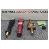 (4) Beer Tap Handles (4) Beer Tap Handles
