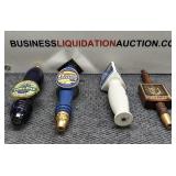 (4) Beer Tap Handles