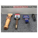 (4) Beer Tap Handles (4) Beer Tap Handles