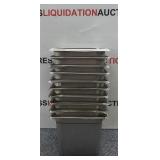 (10) Stainless Steel Pans (10) Stainless Steel Pans