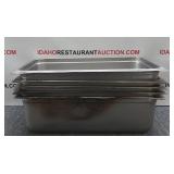 5 Stainless Steel Pans 5 Stainless Steel Pans