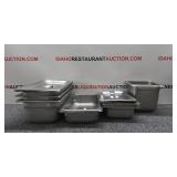 Misc Lot Of Stainless Steel Pans Misc Lot Of Stainless Steel Pans