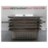 5 Stainless Steel Pans