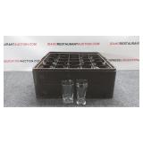 25 Count Dish Rack With 25 Juice Glasses 25 Count Dish Rack With 25 Juice Glasses
