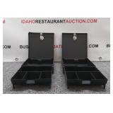 2 Cash Lock Boxes