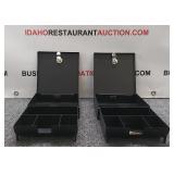 2 Cash Lock Boxes 2 Cash Lock Boxes