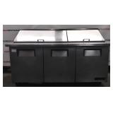 True 72" 3 Door Refrigerated Prep Table True 72" 3 Door Refrigerated Prep Table
