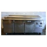 Wasserstron Refrigerated Pizza Prep Table Wasserstron Refrigerated Pizza Prep Table