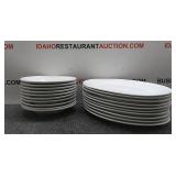 20 Piece Glass Plate Set