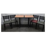 2 Restaurant Tables With 4 Chairs 2 Restaurant Tables With 4 Chairs