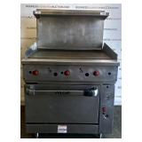 Vulcan 36" Griddle/conventional Oven Combo