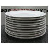 10 Glass Restaurant Plates 10 Glass Restaurant Plates