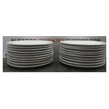 (20) Glass Restaurant Plates (20) Glass Restaurant Plates