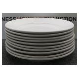 10 Glass Restaurant Plates 10 Glass Restaurant Plates