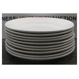 10 Glass Restaurant Plates 10 Glass Restaurant Plates