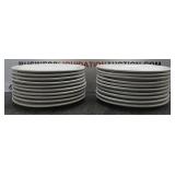 (20) Glass Restaurant Plates (20) Glass Restaurant Plates