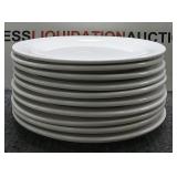 10 Glass Restaurant Plates 10 Glass Restaurant Plates