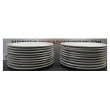(20) Glass Restaurant Plates (20) Glass Restaurant Plates