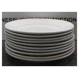 10 Glass Restaurant Plates 10 Glass Restaurant Plates
