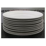 10 Glass Restaurant Plates 10 Glass Restaurant Plates